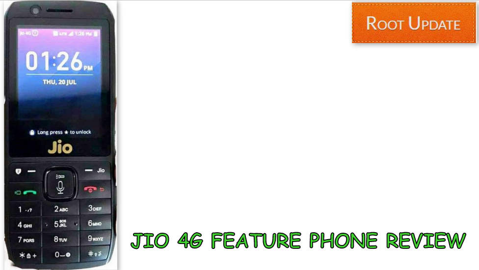 Jio 4G feature phone review
