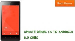 Update Redmi 1s to android 8.0 Oreo