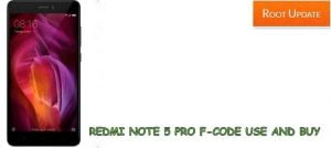 Get Redmi Note 5 Pro Fcode free