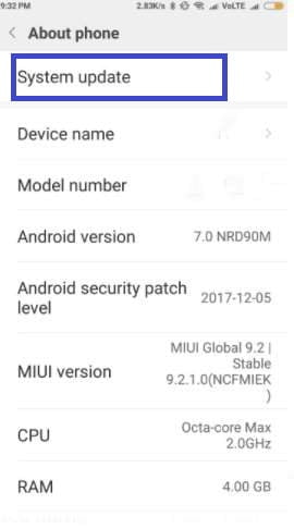Update Redmi Note 5 Pro to Android 8.0 oreo