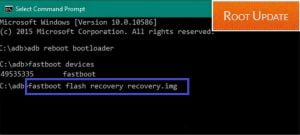 Install TWRP recovery on Android using Fastboot