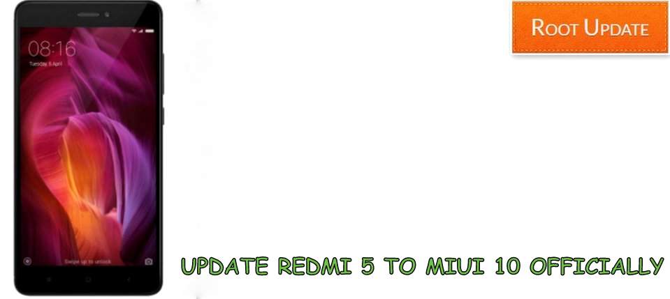 UPDATE REDMI 5 TO MIUI 10 OFFICIALLY