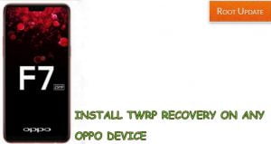 Install TWRP recovery on any Oppo Device