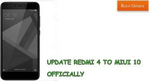 Update Redmi 4 to Miui 10