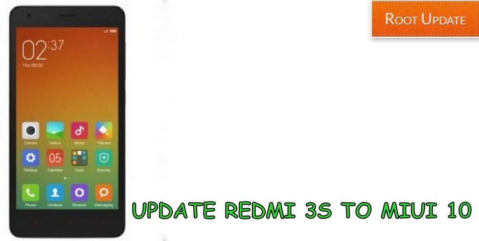 UPDATE REDMI 3S TO MIUI 10