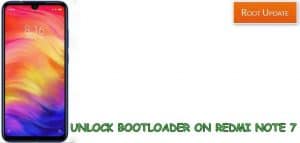 Unlock bootloader on Redmi note 7