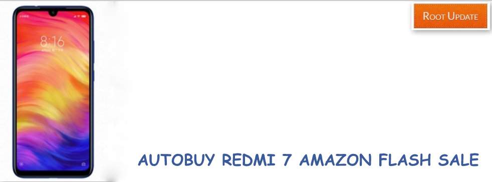 Autobuy Redmi 7 Amazon Flash sale Script