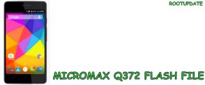 Micromax Q372 Flash file