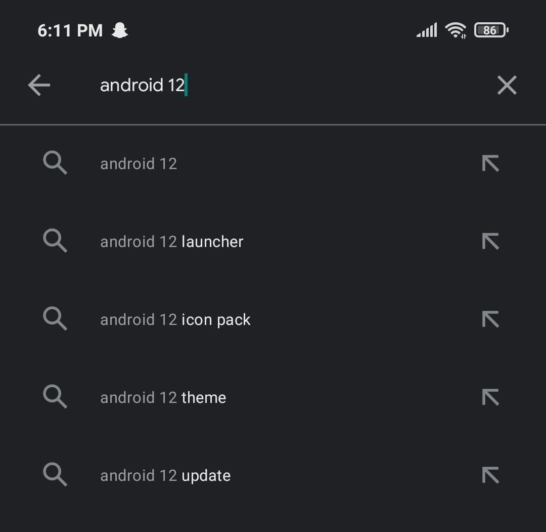 Update Android 10 to Android 12