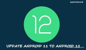 Update Android 11 to Android 12