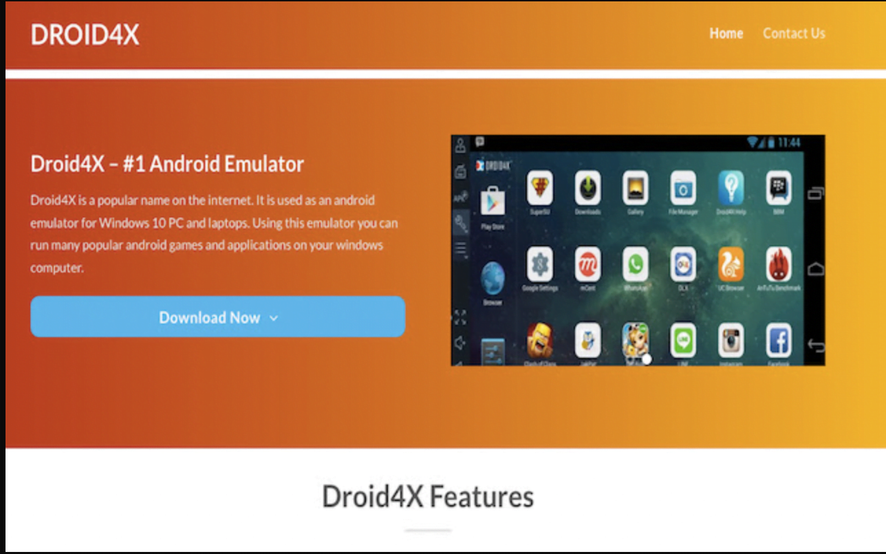 Droid4X Android Emulator Free Download {Offline Installer} - Root Update