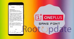 Install OnePlus Sans Font on any Android
