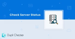 Check your server status