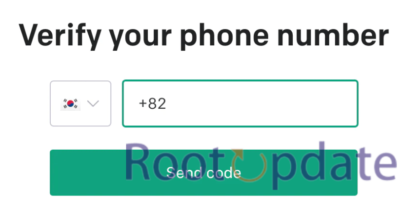 Verify your mobile number and email address on ChatGPT