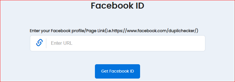 What is a Facebook ID?