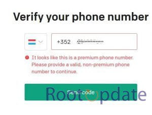 ChatGPT Fix: It Looks Like This is a Premium Phone Number. Please Provide a Valid, Non Premium Phone Number