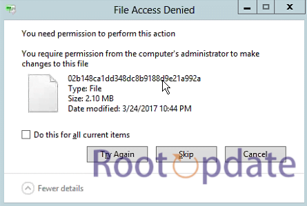 Fix You Need Permission From Administrators To Make Changes To This Folder