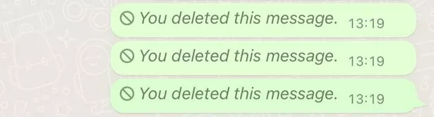 How to remove you deleted This message from WhatsApp for everyone