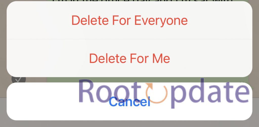 How to retrieve the message if you have deleted it for everyone