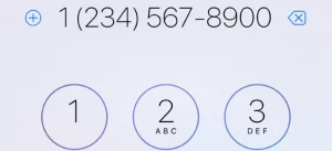 Use different phone number