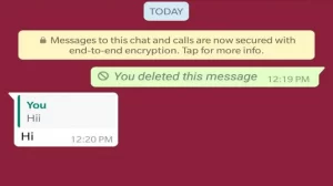 What to do if your message has been deleted