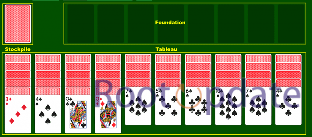 Spider Solitaire from Solitaired
