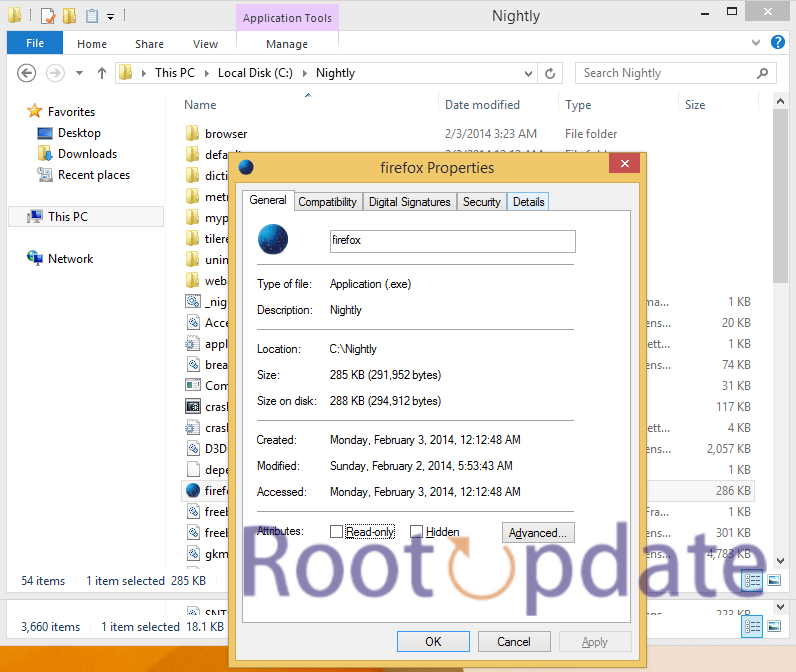 Configure Folder Properties in File Explorer