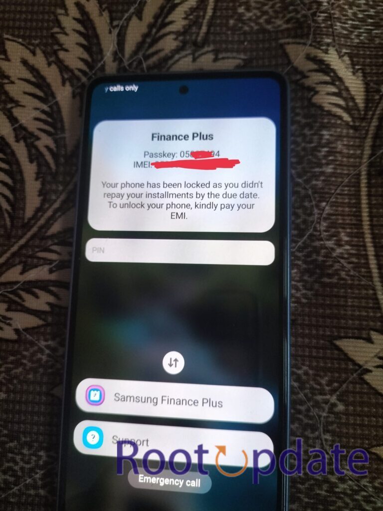 Phone Locked even after timely payments