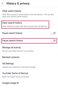  Fix YouTube Search and Watch History Option Missing From App
