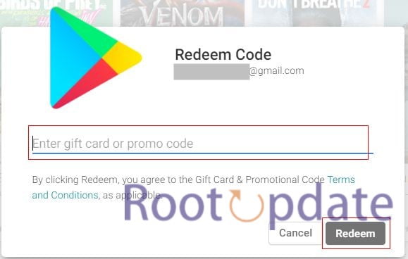 Free Google Play Redeem Codes
