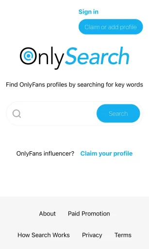 OnlySearch - Most Accurate OnlyFans search