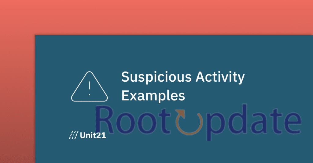 Suspicious activities