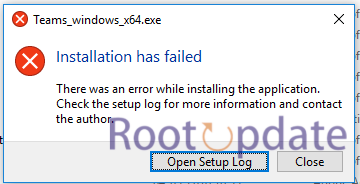 Troubleshooting installation errors
