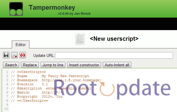 Use Tampermonkey script