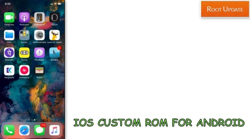 Download IOS Rom for Android