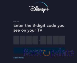 Steps to Activate www.disneyplus.com login/begin on Android TV with URL 8-Digit Code