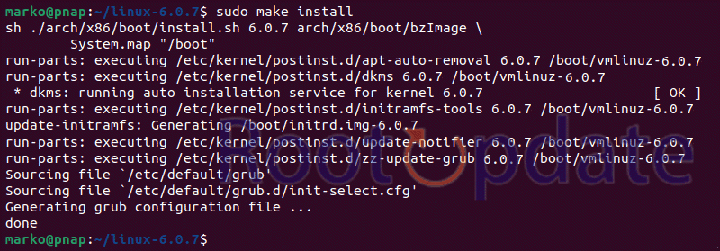 What is the need to Manually Install Kernel Sh In The Service.D Path?