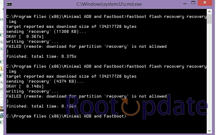 error Fastboot Flash Recovery_ab Not Working