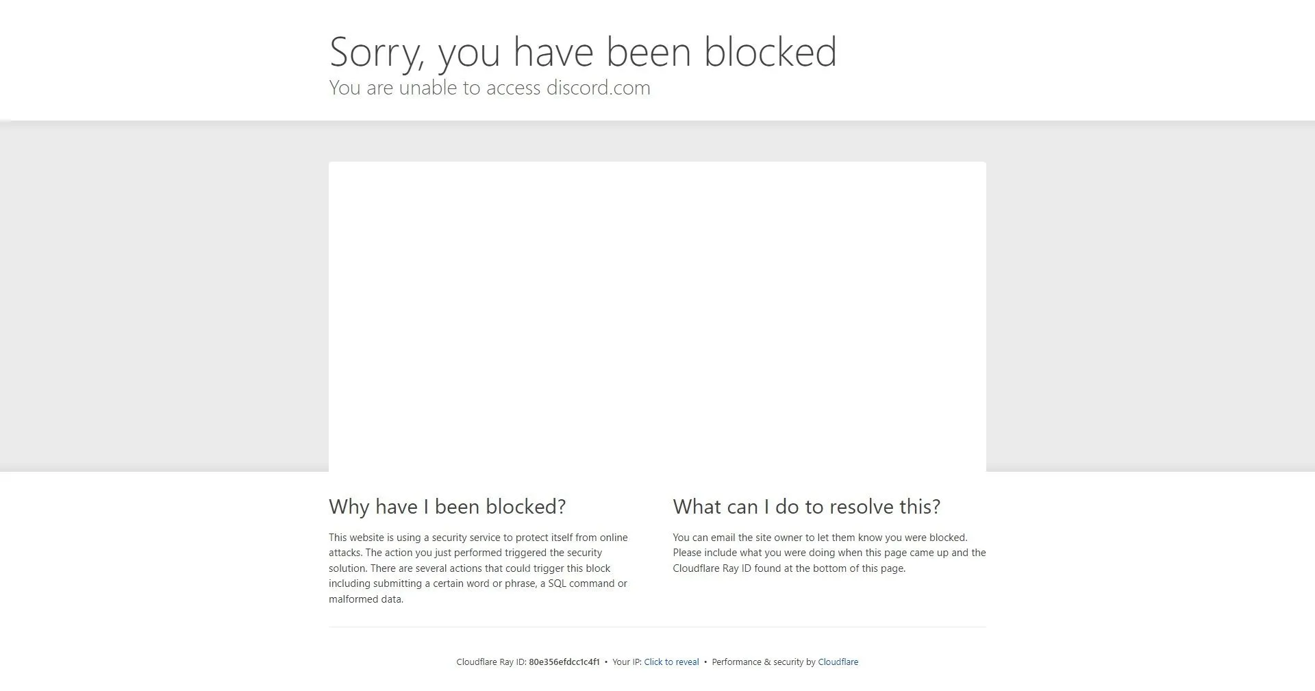 What Causes the "Sorry, You Have Been Blocked" Error on Discord?