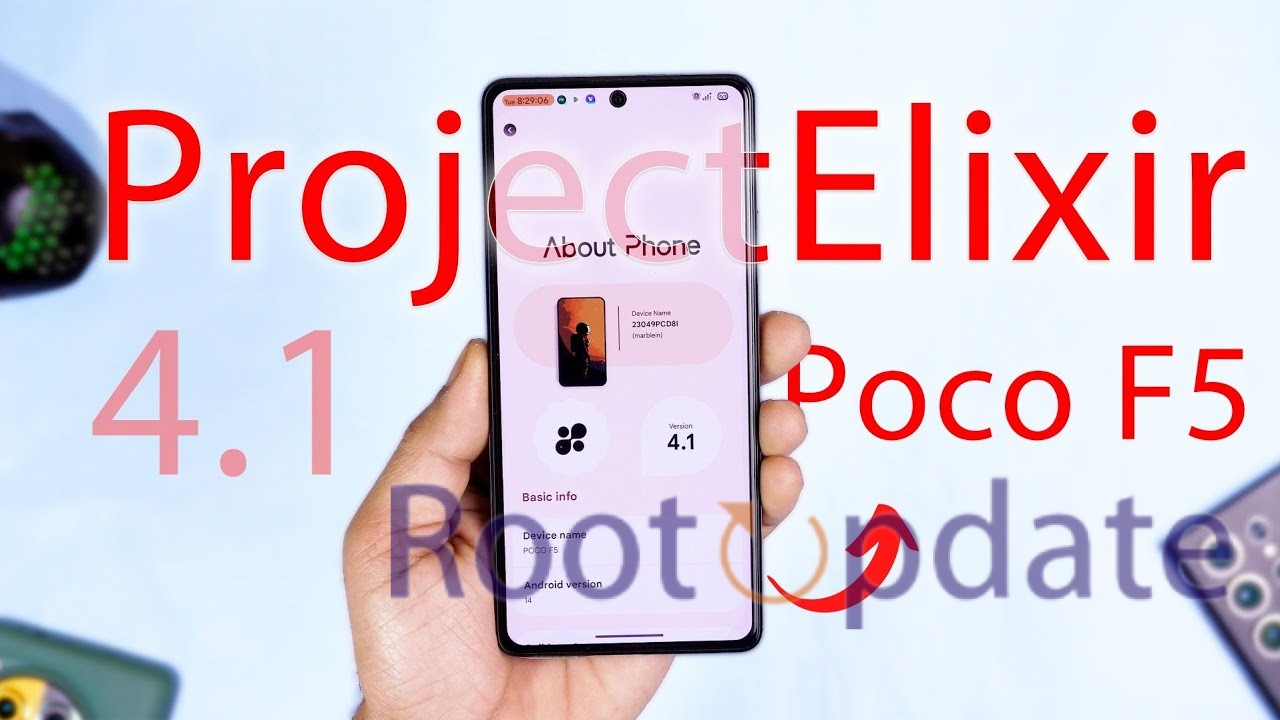 How to Install Project Elixir Android 14 on Poco F5 [Video]
